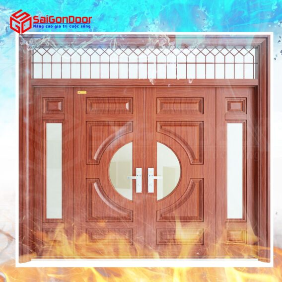 Sử dụng cửa thép vân gỗ tại SaiGonDoor cho chất lượng tốt, đảm bảo đúng tiêu chuẩn kỹ thuật cần thiết